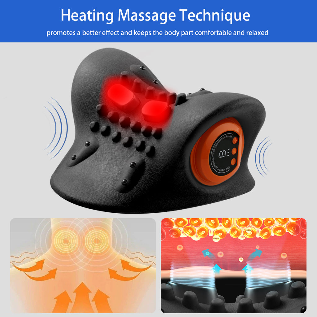 Neck Massager, Neck and Shoulder Relaxer with Heat
