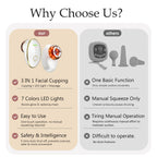 Electric Facial Cupping Therapy Sets