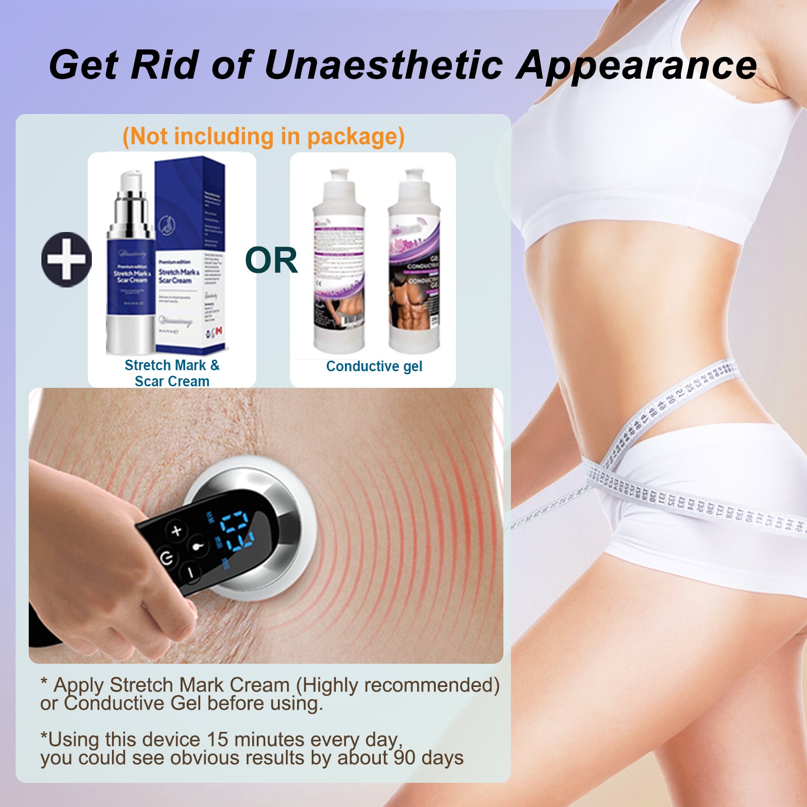 Body Sculpting Massager for Stomach, Arms, Legs, & Love Handles